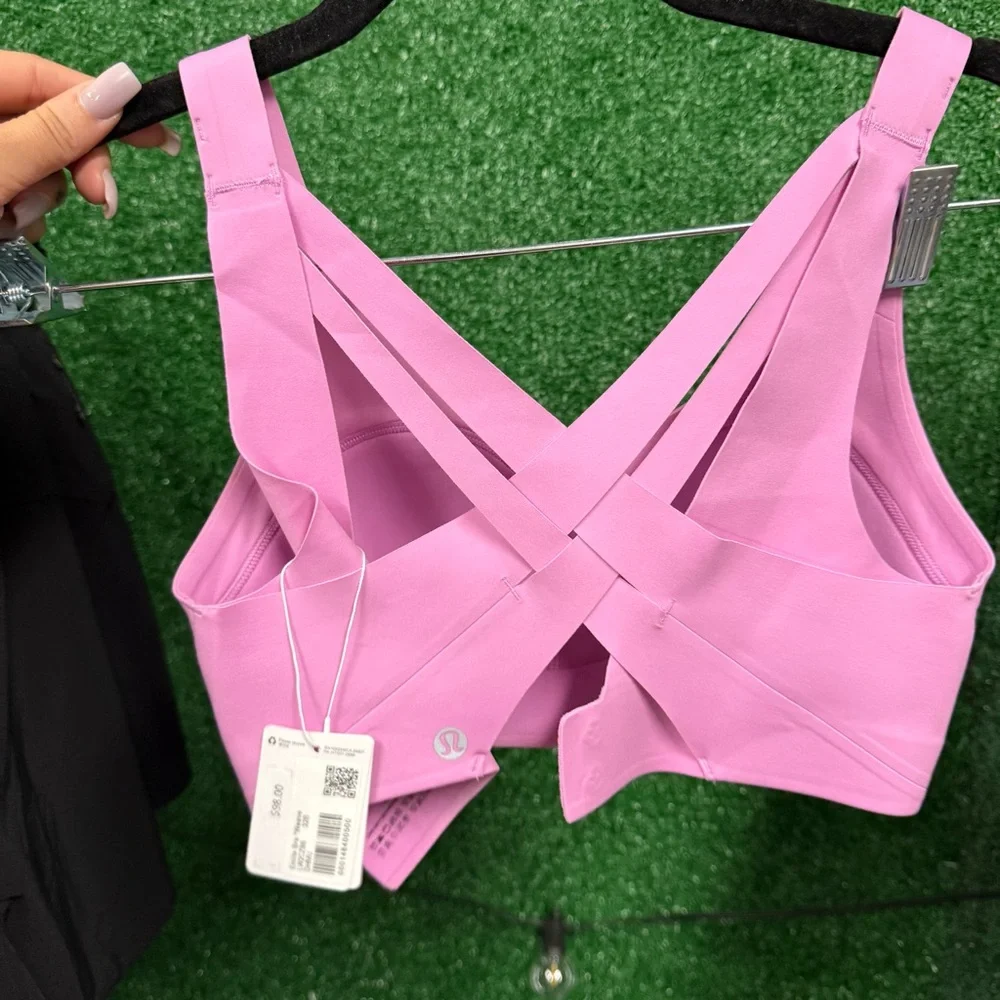 Lululemon Athletica enlite Pink Cross-Back Bra - Picture 2 of 4